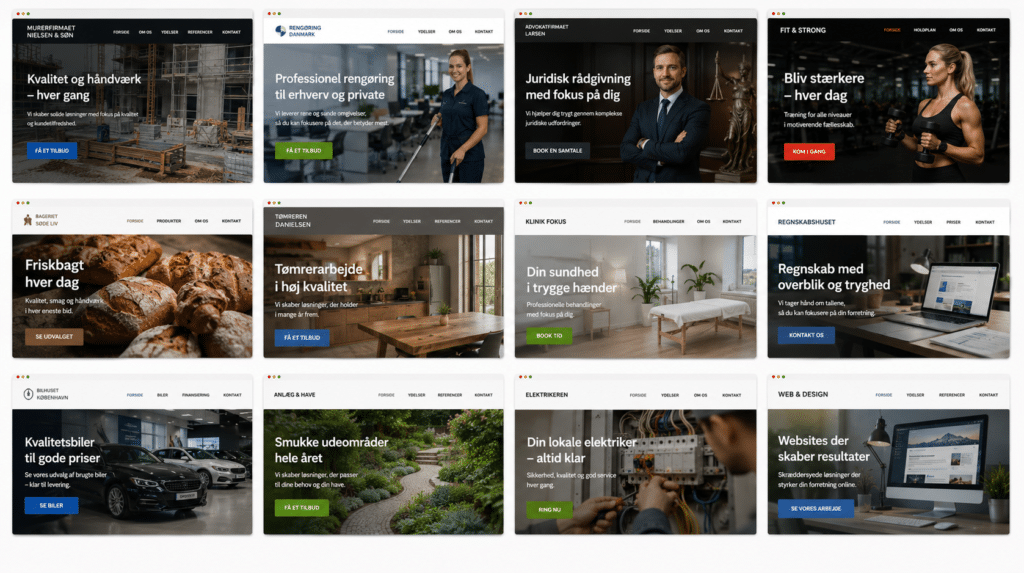 Professionel hjemmeside webdesign marketing